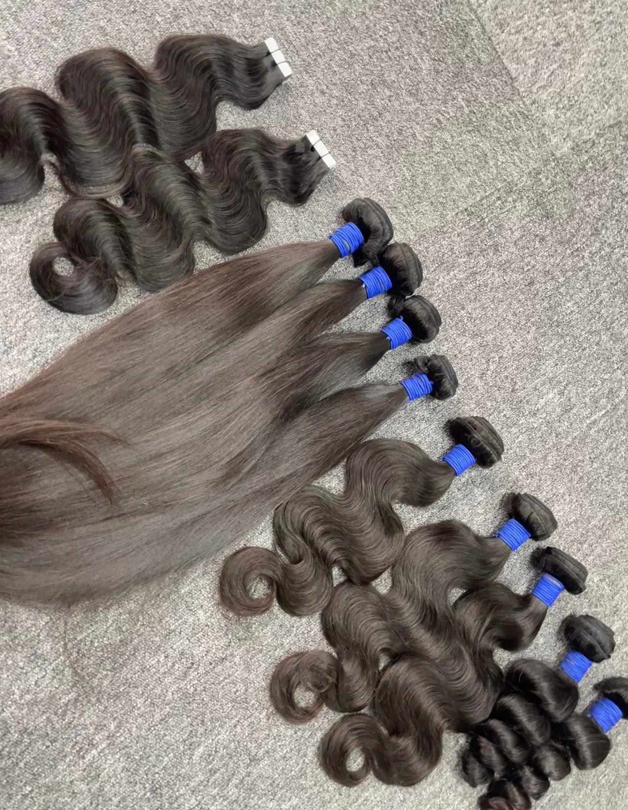 top raw cambodian hair bundle  #1B body wave