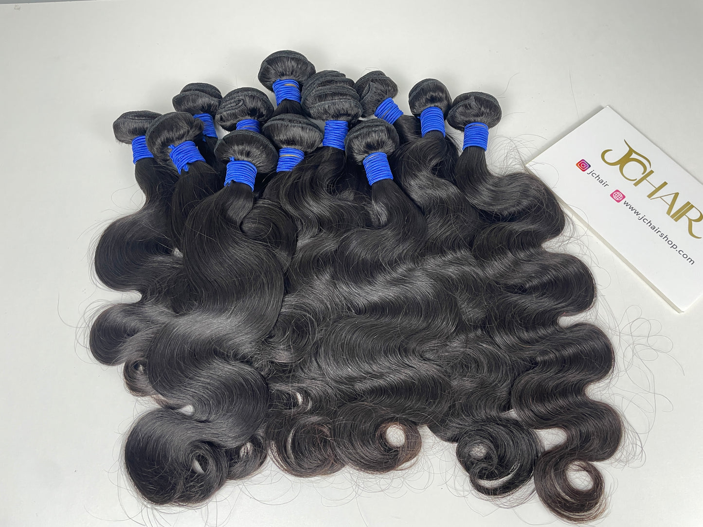 top raw cambodian hair bundle  #1B body wave