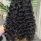 top raw cambodian hair bundle  #1B italian curly