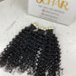 Italian Curly Tape in Hair Extention #1B