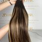 Straight Seamless Clip in Hair Extention #4/27