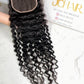 Top Virgin Burmese Curly HD Lace Closure #1B