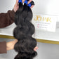 top raw cambodian hair bundle  #1B body wave