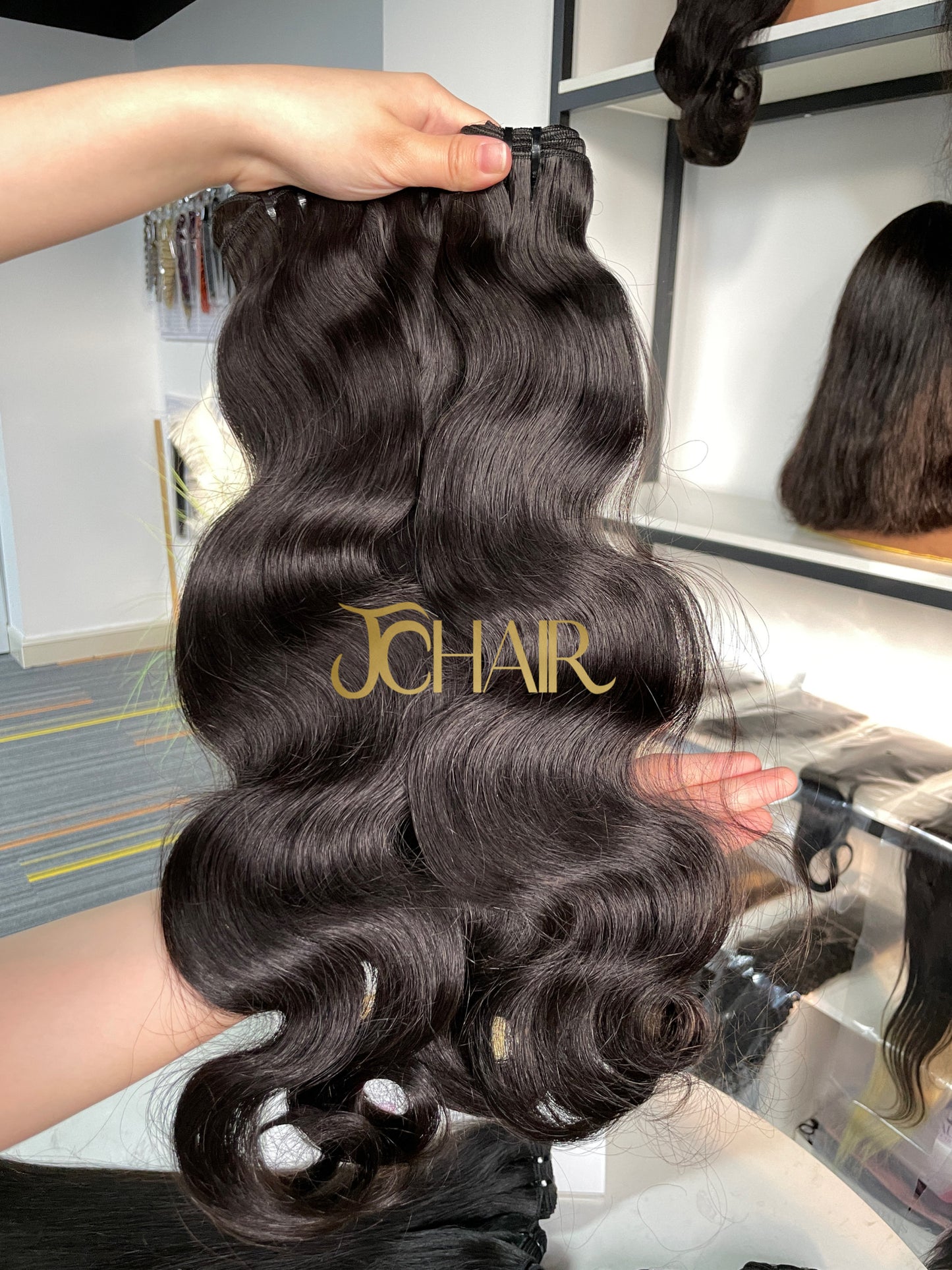 Raw Vietnamese Hair single drawn Bundle #1B - Body Wave