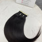 Straight Hair Tape in Hair Extention #1B #Jetblack