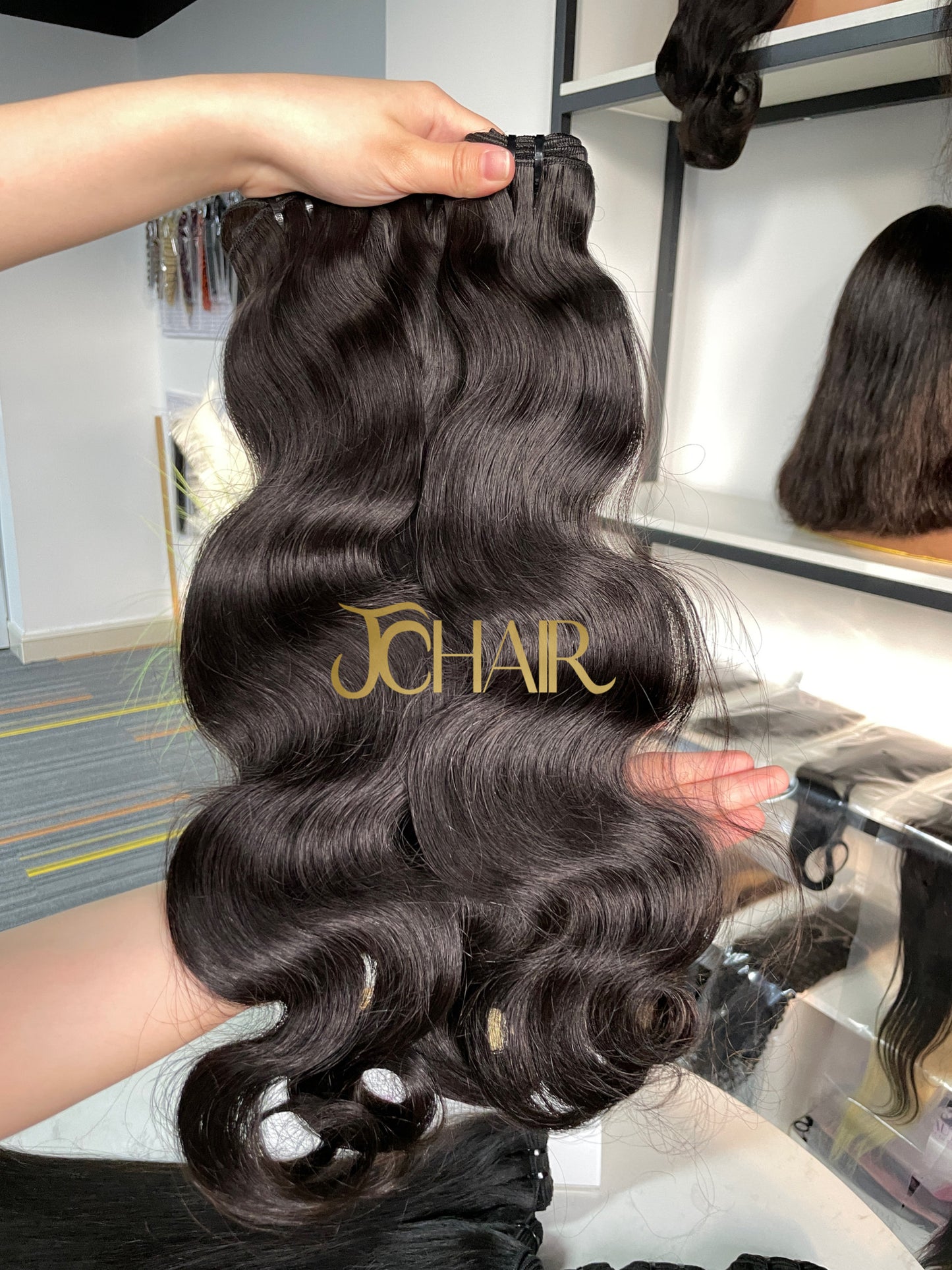 Raw Vietnamese Hair single drawn Bundle #1B - Body Wave