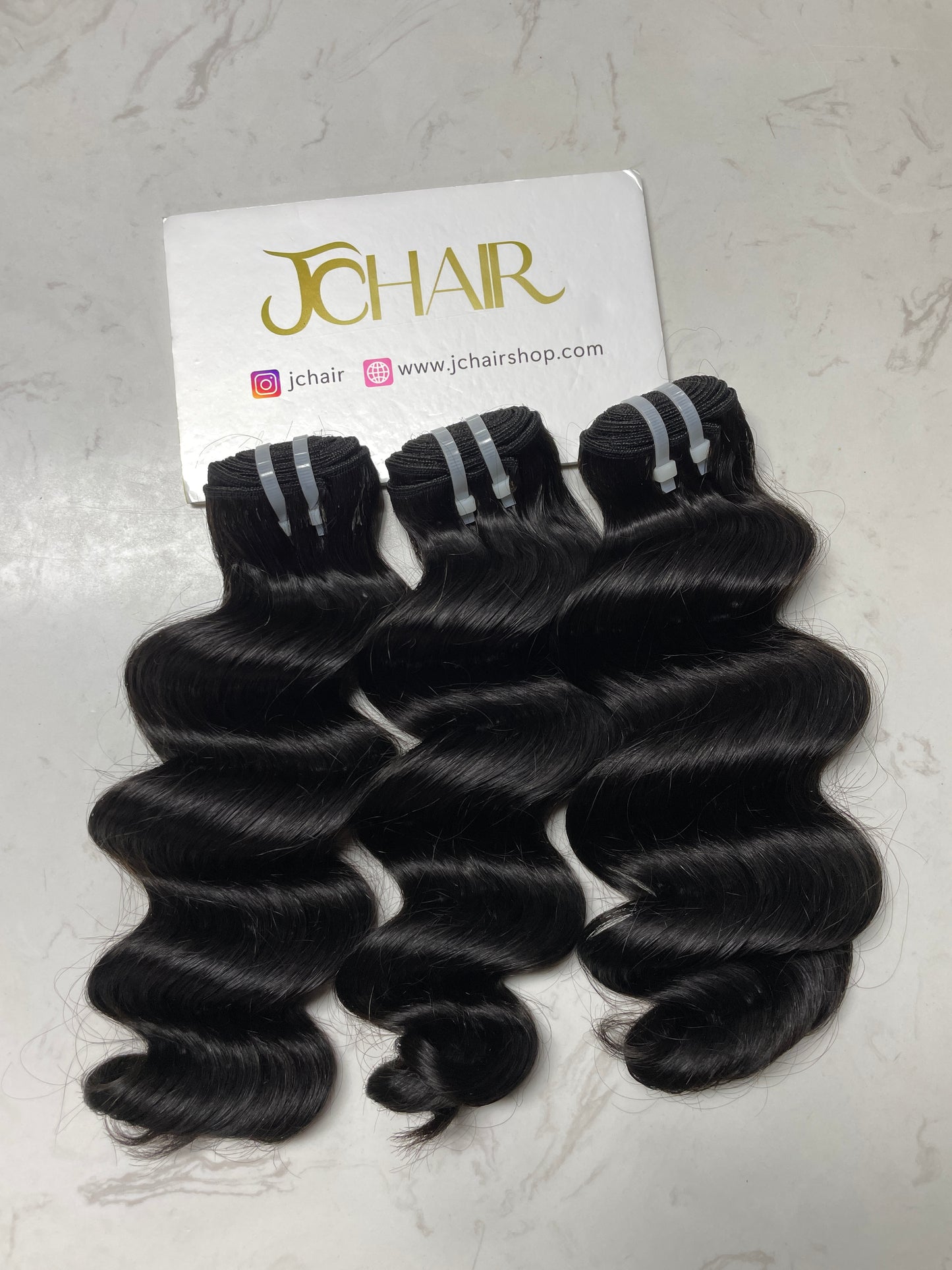 top raw cambodian hair bundle #1B loose deep wave