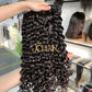 Raw Vietnamese Hair single Drawn Bundle #1B - Italian curly