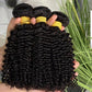 Top Virgin Hair Kinky Curly Burmese Hair Bundle #1B