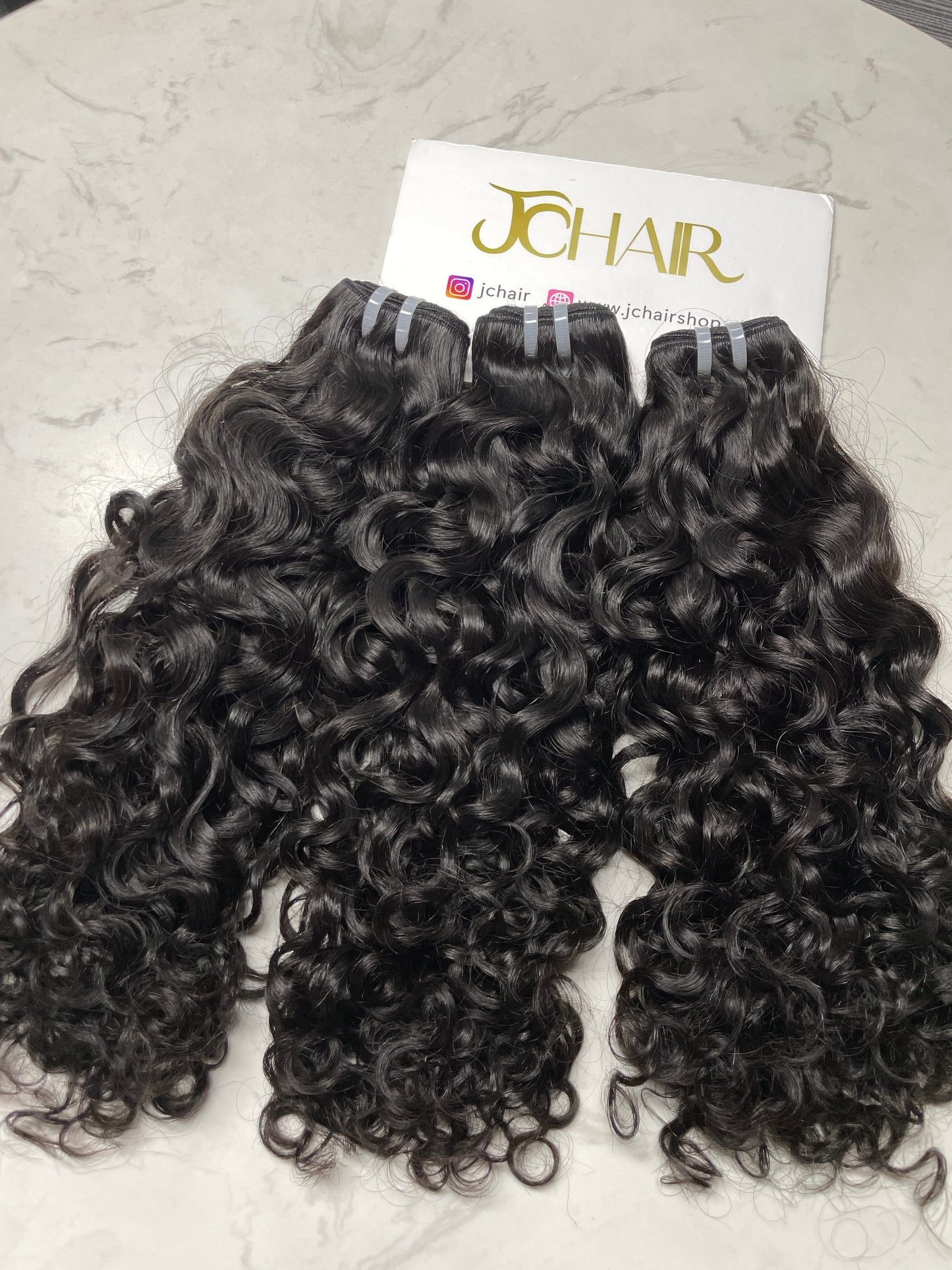 top raw cambodian hair bundle #1B water wave