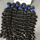 top raw cambodian hair bundle  #1B loose curly