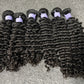 top raw cambodian hair bundle  #1B deep wave