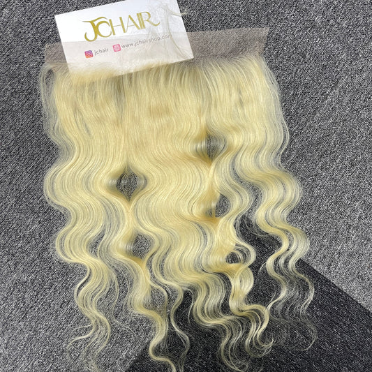 Raw hair Body Wave HD / Transparent Lace Frontal #613