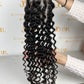 Raw Hair Italian Curly HD / Transparent Lace Closure #1B