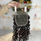 Top Virgin Water Wave HD / Transparent Lace Closure #1B