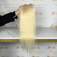 Raw hair Straight HD / Transparent Lace Closure #613