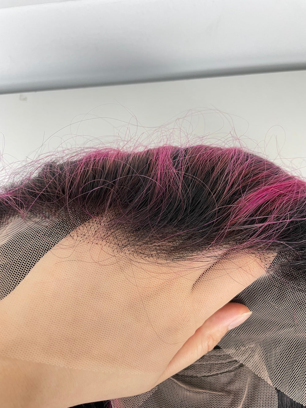 Purple/#4/27 Body Wave Brazilian Hair 13X4 Transparent Lace Wig 180%